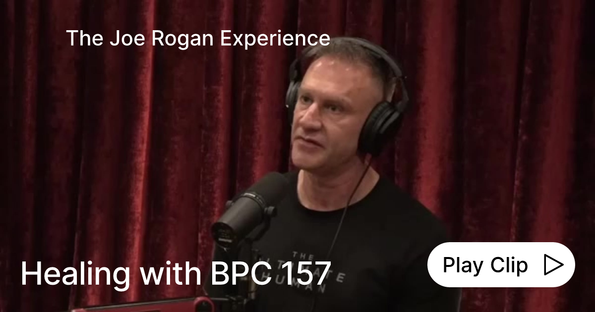 bpc 157 joe rogan episode 2191 main image 1