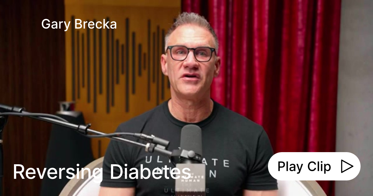 Reversing Diabetes | Ask Gary Brecka Reversing Diabetes | Ask Gary Brecka