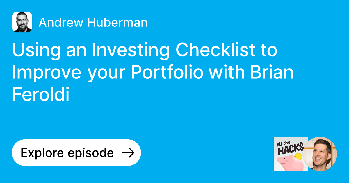 Episode: Using An Investing Checklist To Improve Your Portfolio With ...