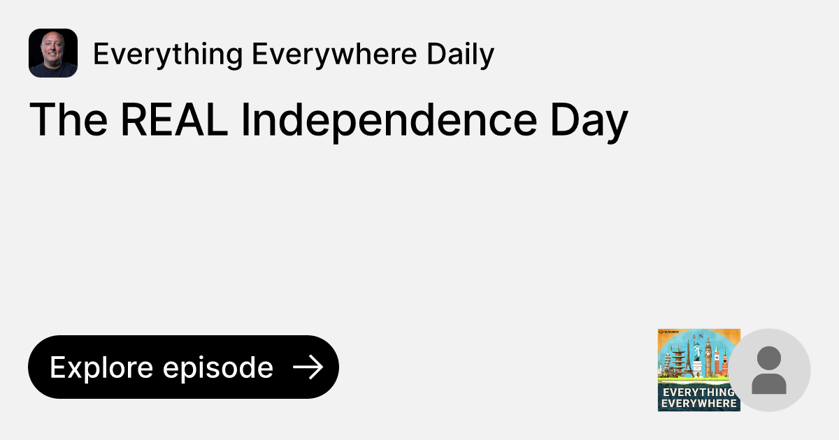actual day of american independence