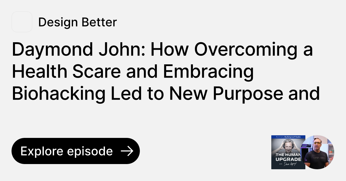 Episode Daymond John How a Health Scare and Embracing